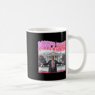 Mug Trump Président 2025 T-shirt Drôle Papa est à la m