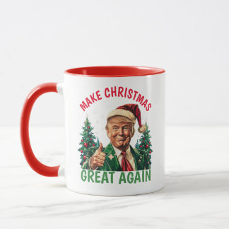 Mug Trump refait à Noël sa grandeur Noël