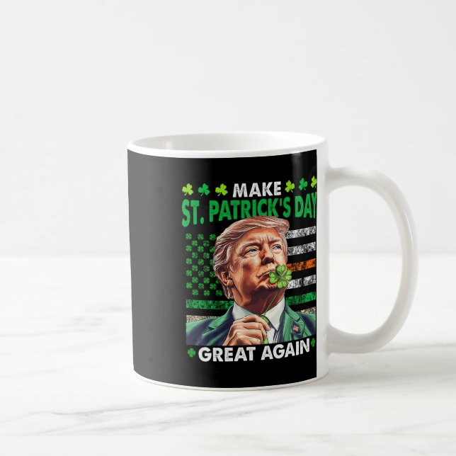 Mug Trump rend la Saint-Patrick à nouveau géniale Drap (Droite)