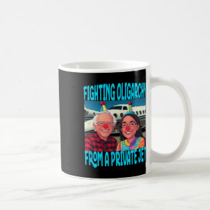 Mug Trump Républicain combat l'oligarchie du jet privé