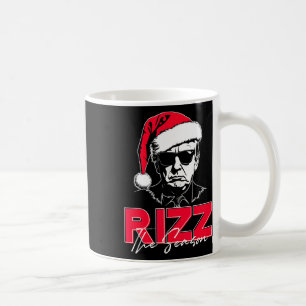 Mug Trump Rizz La Saison Noël Drôle Donald Trump