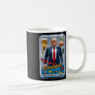 Mug Trump Satire Survié Récession Box Set Action Fig