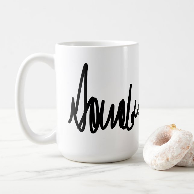 Mug Trump Signature Decal (Avec donut)