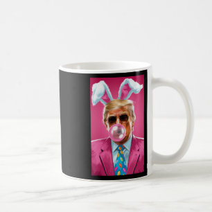 Mug Trump soufflant du bubble gum politique républicai