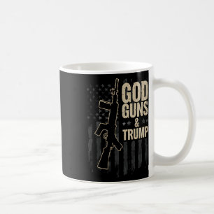 Mug Trump Supporte Dieu Armes Et Trump Amendement Usa