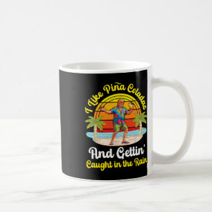 Mug Trump sur la plage J'aime les Pina Coladas Me fair