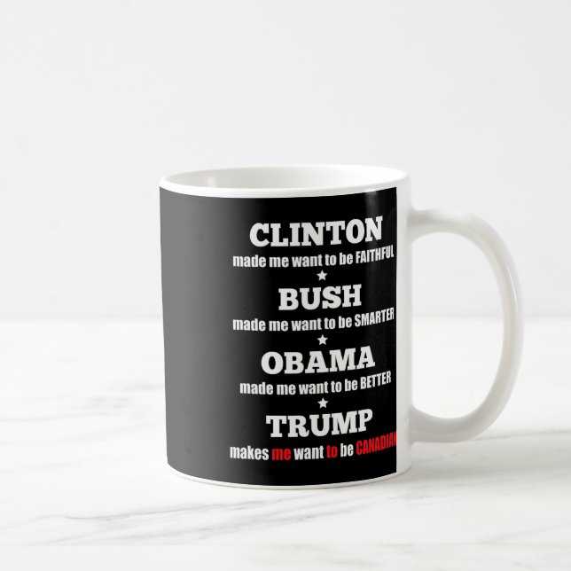 Mug Trump Teigne Politique Pour Les Indépendants Et Le (Droite)