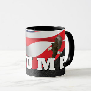 Mug Trump Texte Avec Aigle Bald
