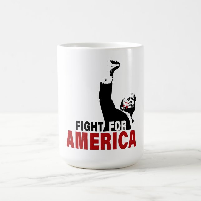 Mug Trump Tirant La Lutte Contre L'Amérique (Centre)