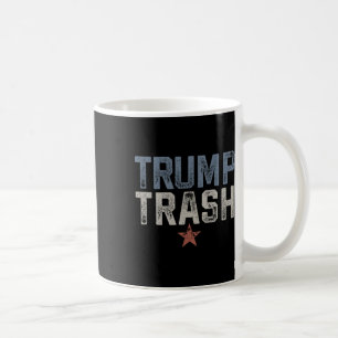 Mug Trump Trash 2024 Grunge Vintage Garbyge Pour Trump