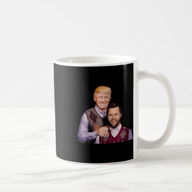 Mug Trump Vance 2024 Brothers Funny Parody Trump J D V (Droite)