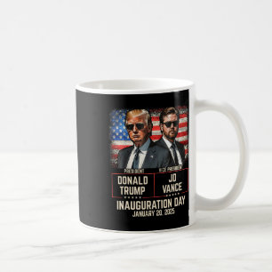 Mug Trump Vance Inauguration Day 2025 Donald Trump Jd