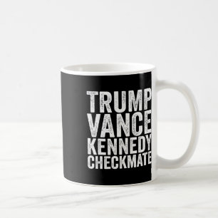 Mug Trump Vance Kennedy Échec et Mat 2025 Président Ré