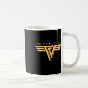Mug Trump Vance Tv Rocker Logo Or Vintage Trump Vanc
