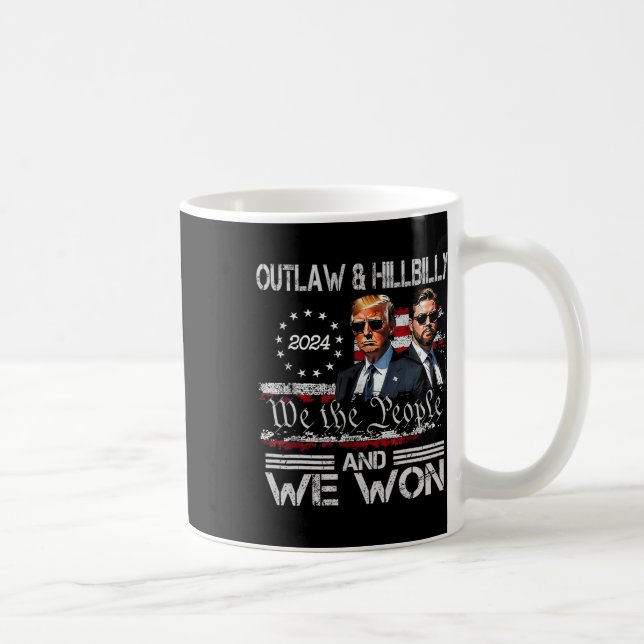 Mug Trump Vance We Won Win Inauguration Day 2025 47th (Droite)