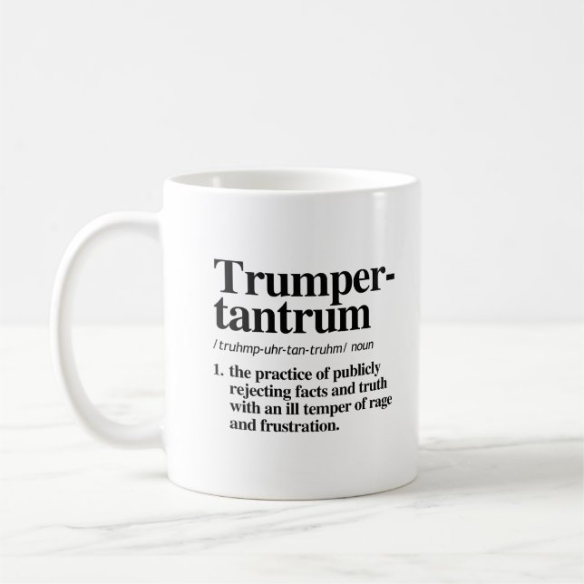 Mug Trumper Tantrum Définition (Gauche)