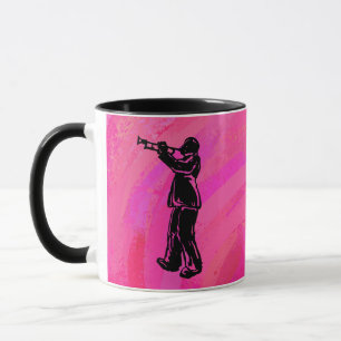 Mug Trumpet Boogie Nuits New York Hot rose