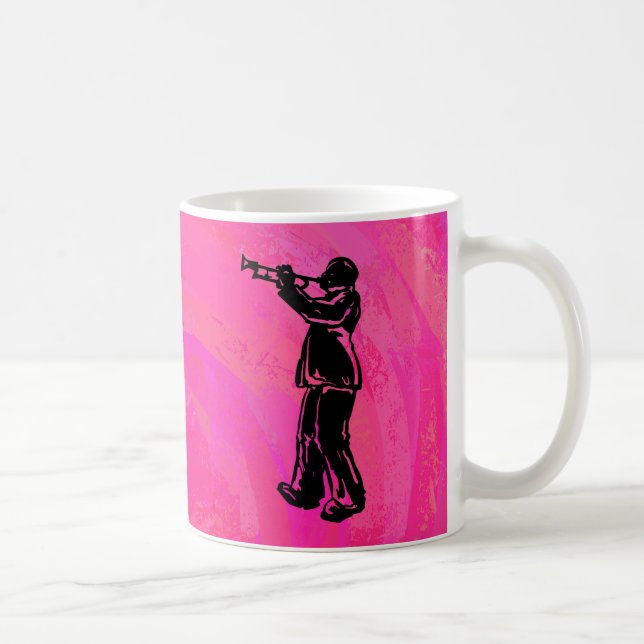 Mug Trumpet Boogie Nuits New York Hot rose (Droite)