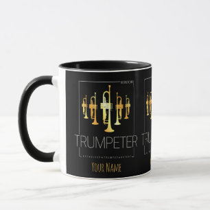 Mug Trumpet né pour être trompette pour les musiciens