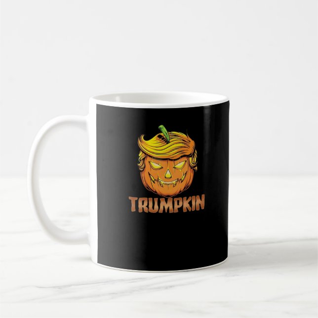 Mug Trumpkin - Citrouille d'Halloween (Gauche)