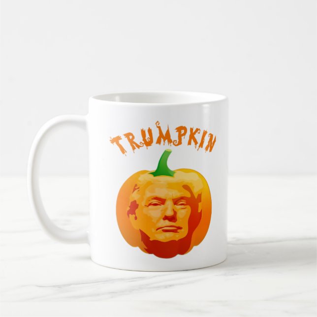 Mug Trumpkin drôle Costume d'Halloween - Retro MAGA St (Gauche)