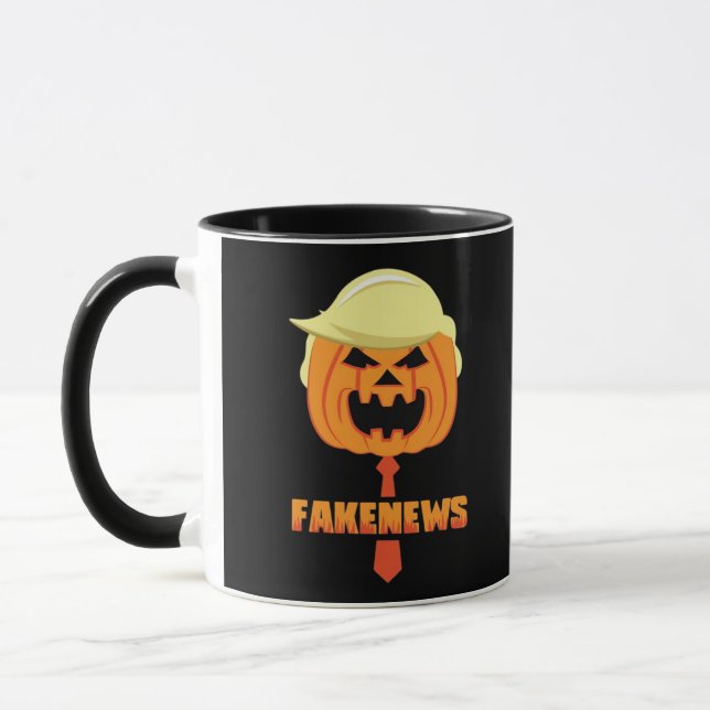 Mug Trumpkin rend Halloween grand à nouveau - Nouvelle (Gauche)