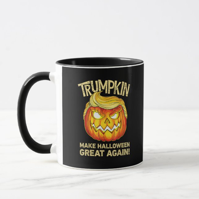 Mug Trumpkin Rendre Halloween grand à nouveau drôle Ci (Gauche)