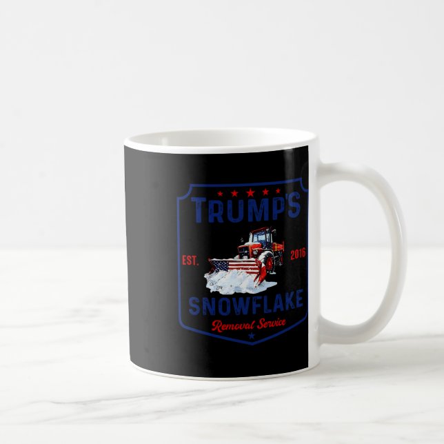 Mug Trump's Snowflake Removal Service Funny Trump 2024 (Droite)