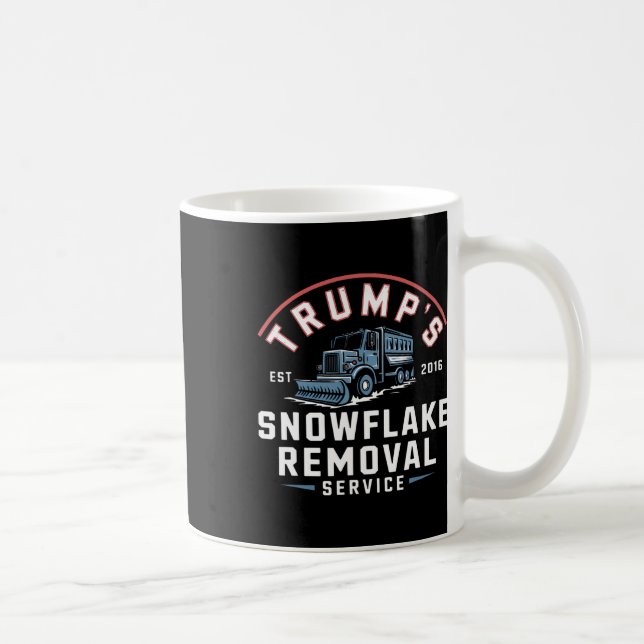 Mug Trumps Snowflake Service de suppression Funny Trum (Droite)