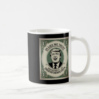 Mug “trust Nobody” - Trump Nknote Parody 2
