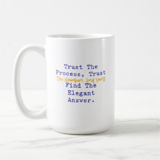 Mug Trust Process Numbers Elegant Answer Math