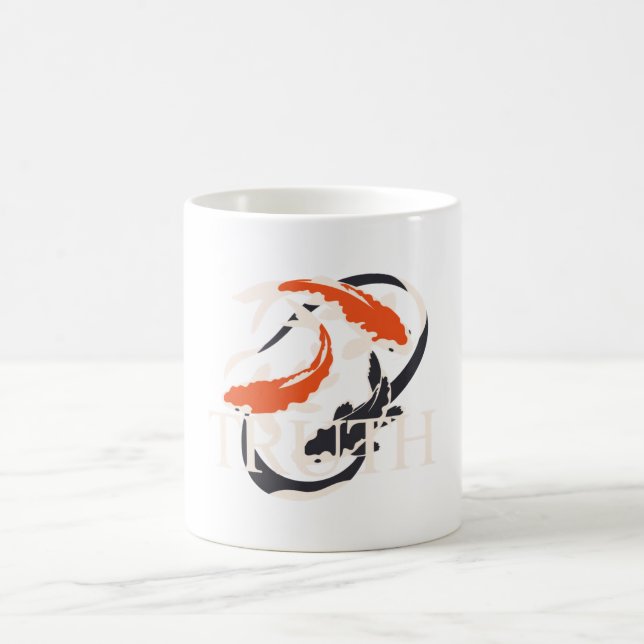 Mug Truth – Japanese Koi Symbol of Authentic Living (Centre)