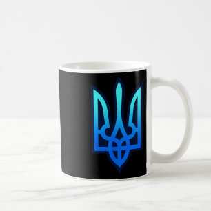 Mug Tryzub Armoiries Ukrainiennes Cadeau Ukrainien