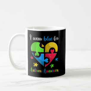 Mug Tshirt de Sensibilisation sur l'autisme amusant po