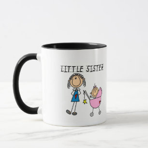 Mug Tshirts Petite Soeur avec Grande Soeur