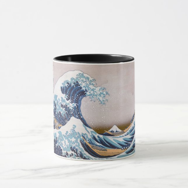 Mug Tsunami Grande Vague au large de Kanagawa Japon pa (Centre)