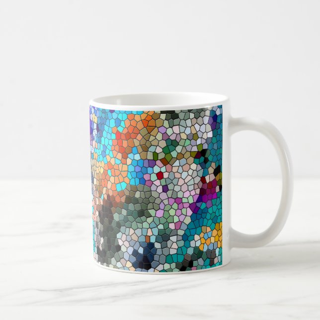 Mug TTEQOTGCubismINV SGDRKDP BLUE (Droite)