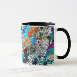 Mug TTEQOTGCubismINV SGDRKDP BLUE