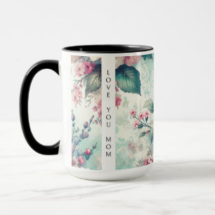 Mug Tu aimes maman   Roses aquarelles