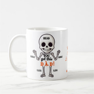 Mug Tu As Ce Papa Mignonne Octobre Squelette Né