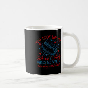 Mug Tu As L'Air Du 4 juillet Hot Dog Hommes Américains