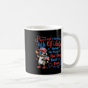 Mug Tu as l'air du 4 juillet me donne envie d'un chaud