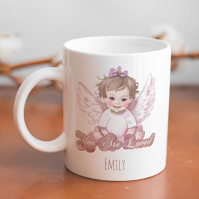Mug Tu es adoré mignon ange (Créateur téléchargé)