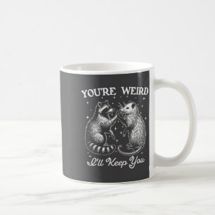 Mug Tu es bizarre, je te garde drôle Ossum Raton laveu