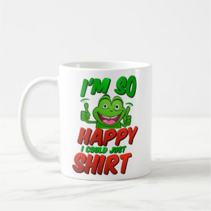 Mug Tu es bizarre, je te garde, drôle Raccoon et opss
