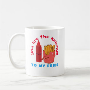 Mug Tu Es Ketchup À Mon FriesMug
