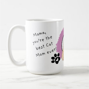 Mug Tu es la meilleure maman de chat jamais