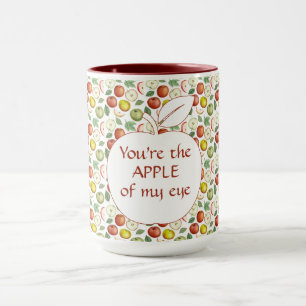Mug Tu es la POMME de mon oeil