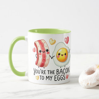 Mug Tu es le Bacon de mes Œufs — Couple de jeux de mot