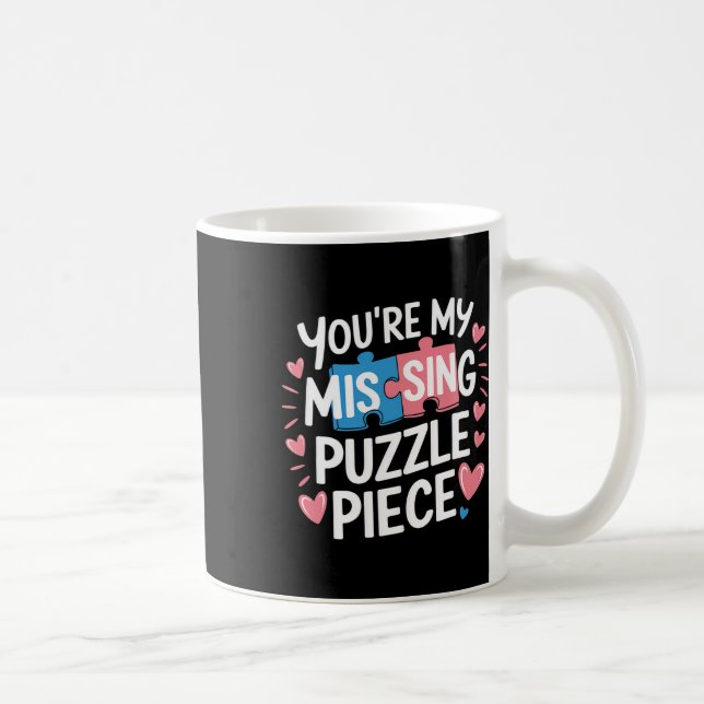 Mug Tu es ma pièce de puzzle manquante pour la Saint-V (Droite)